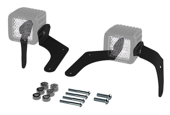 Artec Industries 18-25 Jeep Wrangler JL Jt Jl A-Pillar Single Led Cube Light Mount