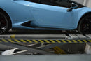 Carbon Fiber Side Skirts for Lamborghini Huracan LP600 LP610 Coupe 2-Door 14-17-3