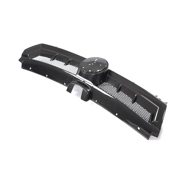Dry Carbon Fiber Front Grill V2 for Volkswagen GOLF MK7 GTI/R 14-17