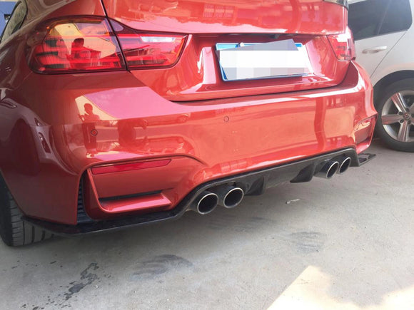Carbon fiber Rear Diffuser V2 For BMW F80 M3 F82 M4 2015-17