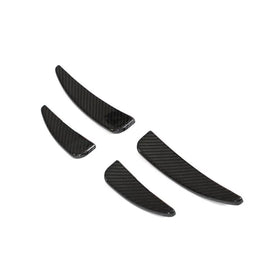Dry Carbon Fiber Front Bumper Canards for Audi R8 V10 2023 - 0