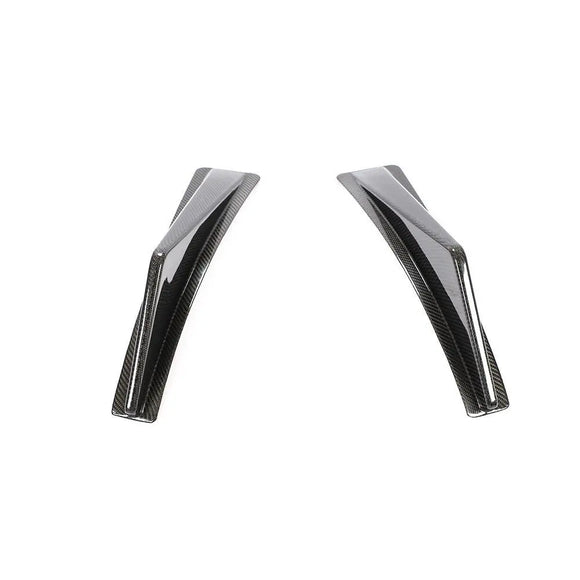 Carbon Fiber Rear Bumper Canards for Lamborghini Huracan LP640-4 Performante Coupe 2-Door 17-19