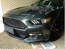 Carbon Fiber Front Lip for Ford Mustang Coupe Convertible 2-Door 2015 2016 2017-3