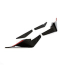 Dry Carbon Fiber Front Bumper Canards V2 for Audi R8 V10 2020-2023-3