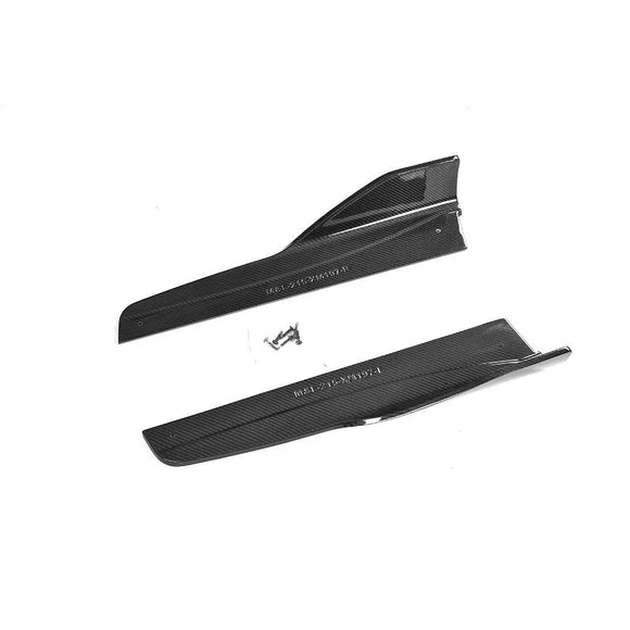 Carbon Fiber Rear Side Skirts for BMW M3 M4 2014-2017