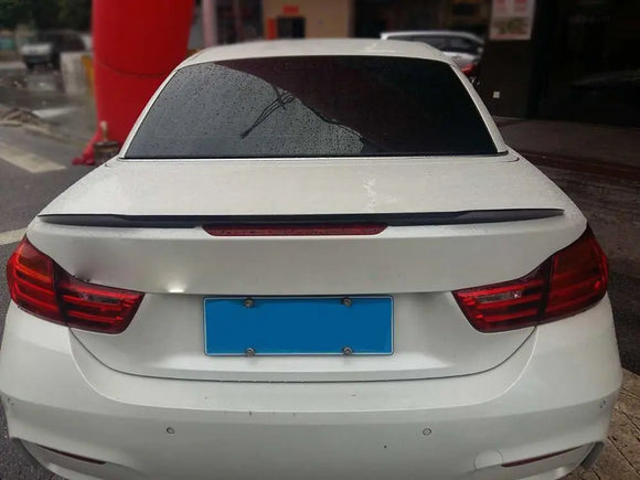 Carbon Fiber Rear Trunk Spoiler for BMW 4Series F83 M4 F33 428i 430i 435i 440i Convertible 2-Door 2014 - 2018