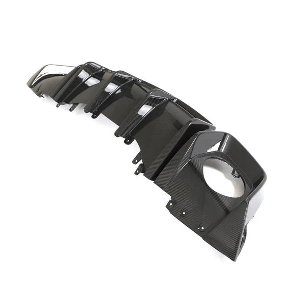 Dry Carbon Fiber Rear Diffuser for Audi R8 V10 2023