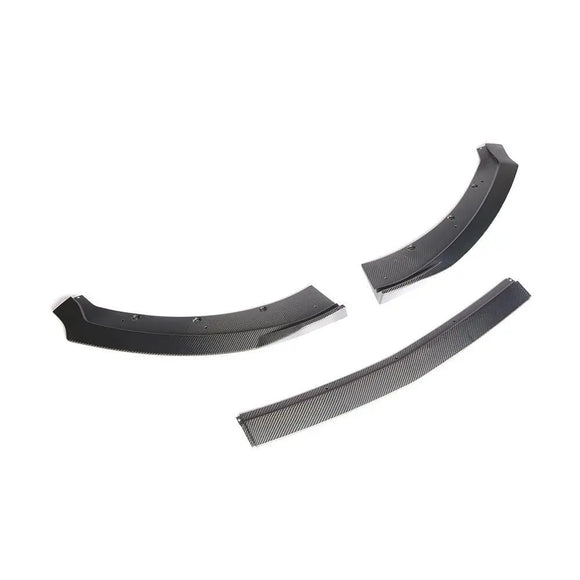 Carbon Fiber 3pcs Front Lip for Ford Mustang Coupe 2-Door 2015-2017