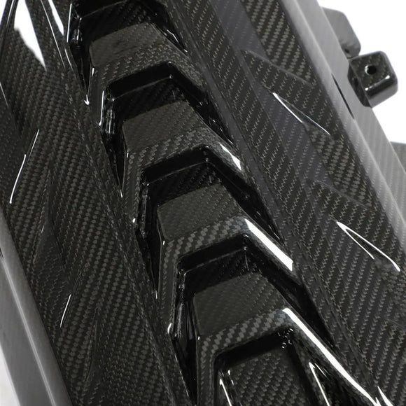 Dry Carbon Fiber Engine Cover for Chevrolet Corvette C8 Stingray Convertible 2-Door