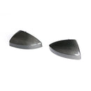 Carbon Fiber Mirror Covers for Audi TT 8S MK3 TTS TTRS TT SLINE 2-Door 15-19 with side lane assist hole-2