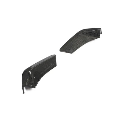 Carbon Fiber Rear Bumper Canards for Chevrolet Corvette C8 2-Door 2020-2021 - 0