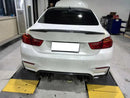 Carbon Fiber Rear Trunk Spoiler V5 For BMW F82 M4 2014-17-3
