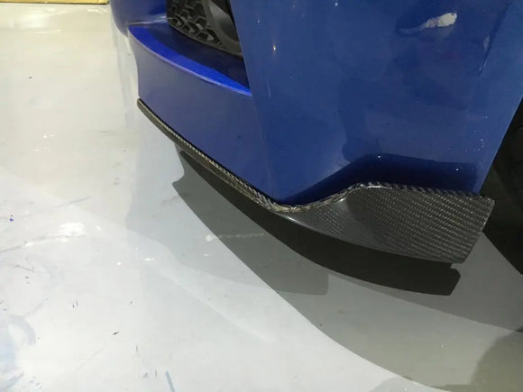 Carbon Fiber Front Bumper Splitters for BMW F30 320i 325i 328i 335i M Sport Sedan 4-Door 13-17