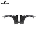 Carbon Fiber Vented Fenders for Ford Mustang S650 2024+-7