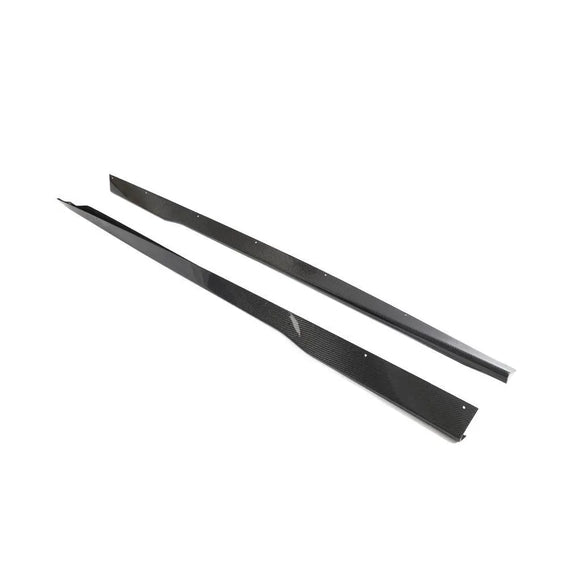 Carbon Fiber Side Skirts for 2024 Ford Mustang Dark Horse