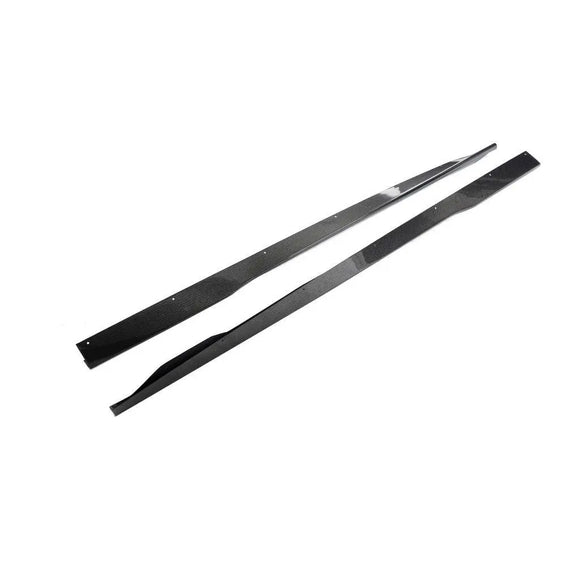 Carbon Fiber Side Skirts for 2024 Ford Mustang Dark Horse