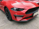 Carbon Fiber Fog Lamp fins For Ford Mustang 2018-2019-3