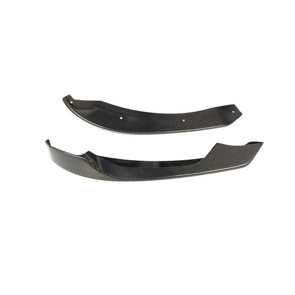 Carbon Fiber Front Side Splitters for BMW F80 M3 F82 F83 M4 2014-2019
