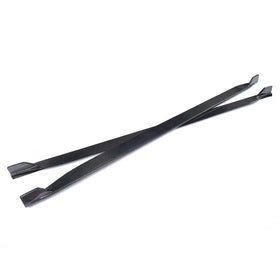 Carbon Fiber Side Skirts for Ford Mustang GT Coupe 2-Door 2015-2017 - 0