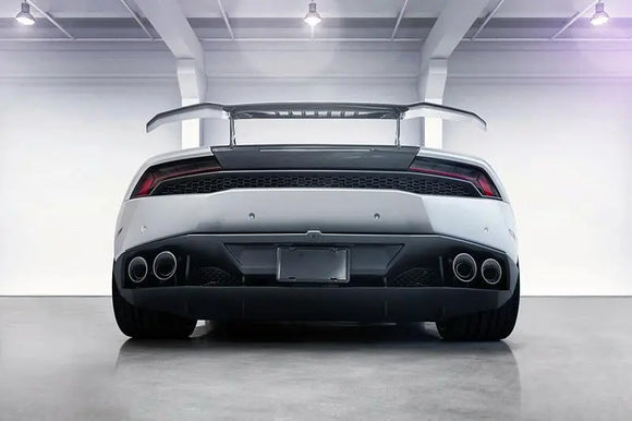Carbon Fiber High kick Rear Spoiler For Lamborghini Huracan LP610 2014-2018