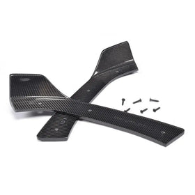 Carbon Fiber Front Bumper Splitters for BMW F30 320i 325i 328i 335i M Sport Sedan 4-Door 13-17