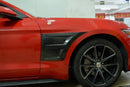 Carbon Fiber Fender Side Vents for Ford Mustang GT Coupe 2-Door 15-17-4
