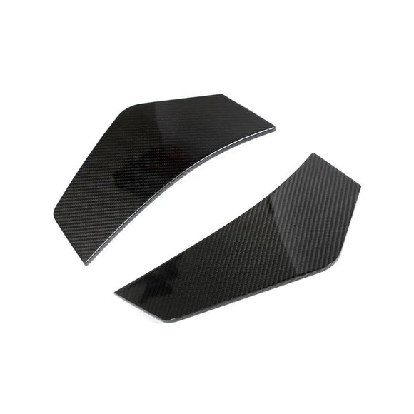 Dry Carbon Fiber Rear Bumper Canards for Audi R8 V10 2023