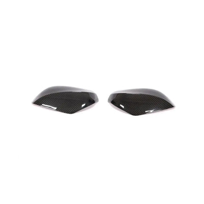 Dry Carbon Fiber Mirror Covers For Infiniti Q50 Q50S Q60 Q60S Q70 14-21
