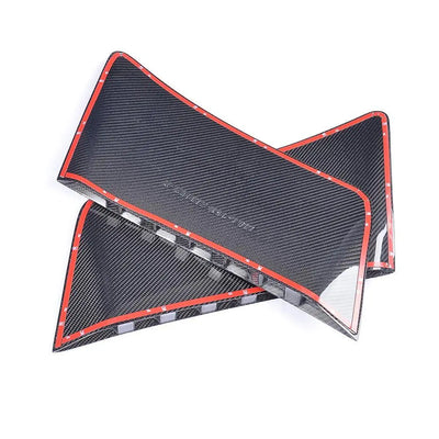 Carbon Fiber Rear Fender Scoop for Ford Mustang GT Coupe 2-Door 15-17 - 0