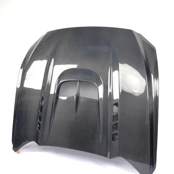 Carbon Fiber Hood for Ford Mustang Coupe Convertible 2-Door 2015 - 2017