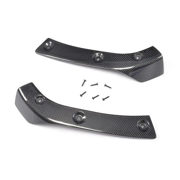 Carbon Fiber Front Bumper Splitters for BMW F30 320i 325i 328i 335i M Sport Sedan 4-Door 13-17
