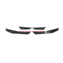 Carbon Fiber Front Bumper Canards for Audi R8 V10 2016 - 2018-3