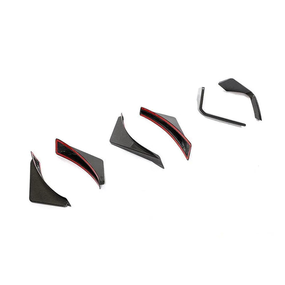 Carbon Fiber Rear Bumper Canards for Lamborghini Huracan LP640-4 Performante Coupe 2-Door 17-19
