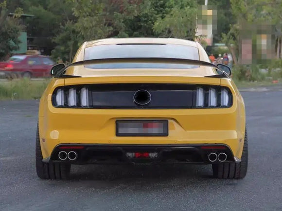 Carbon Fiber Rear Spoiler V3 for Ford Mustang 2015