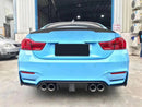 Carbon Fiber Rear Diffuser V3 for BMW F82 F83 M4 F80 M3 2015- 2019-4