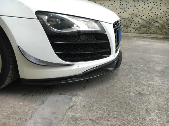 Carbon Fiber Front Lip for Audi R8 V8 V10 GT Spyder Convertible 08-15