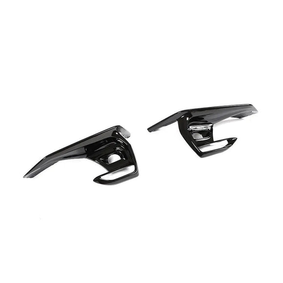 Gloss Black Fog Light Trims for Infiniti Q50 Sport Sedan 4-Door 2018 2019