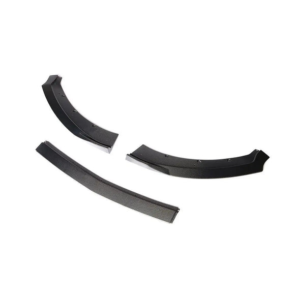 Carbon Fiber 3pcs Front Lip for Ford Mustang Coupe 2-Door 2015-2017
