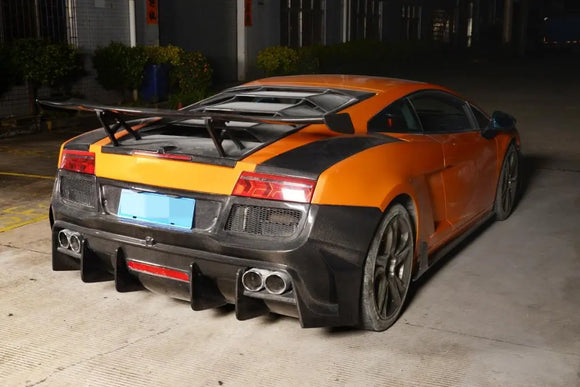 Carbon Fiber Rear Bumper for Lamborghini Gallardo LP550 LP560 LP570 08-12
