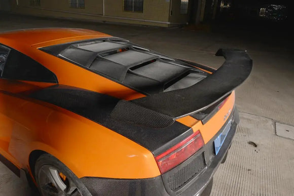 Carbon Fiber Rear Fender Trims for Lamborghini Gallardo LP550 LP560 LP570 08-12