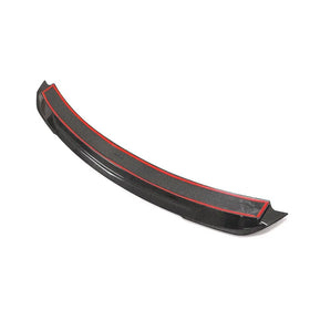 Carbon Fiber Rear Trunk Spoiler V4 for Ford Mustang GT Coupe 2-Door 2015-2020 - 0