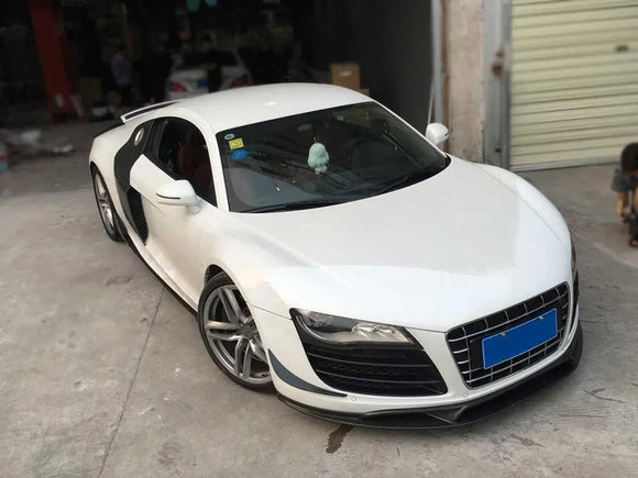 Carbon Fiber Front Lip for Audi R8 V8 V10 GT Spyder Convertible 08-15