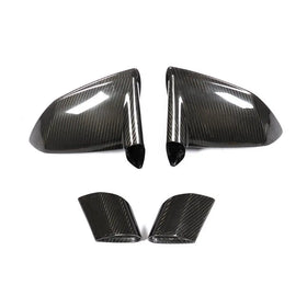 Dry Carbon Fiber Mirror Covers for Lamborghini Gallardo LP550 LP560 LP570 08-14