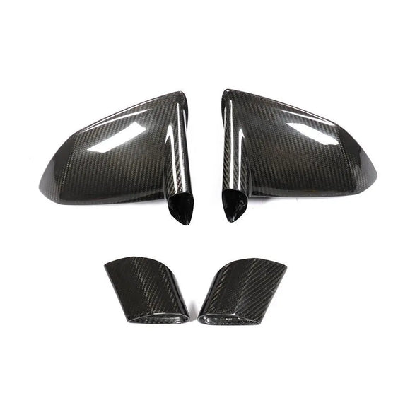 Dry Carbon Fiber Mirror Covers for Lamborghini Gallardo LP550 LP560 LP570 08-14