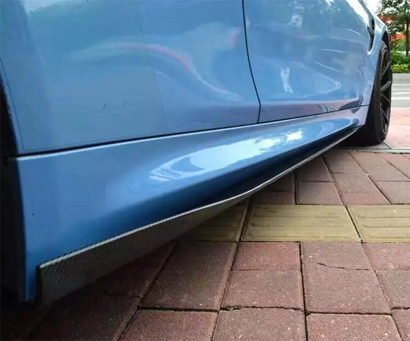 Carbon Fiber Side Skirts V2 for BMW F82 M4 2014-17