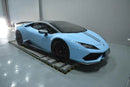 Carbon Fiber Front Side Splitters for Lamborghini Huracan LP600 LP610 Coupe 2-Door 14-17-4