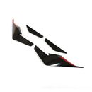Dry Carbon Fiber Front Bumper Canards V2 for Audi R8 V10 2020-2023-1