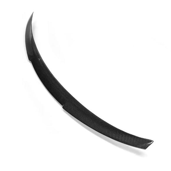Carbon Fiber Rear Trunk Spoiler V5 For BMW F82 M4 2014-17