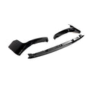 Dry Carbon Fiber 3pc Front Lip for BMW G87 M2 2023-3