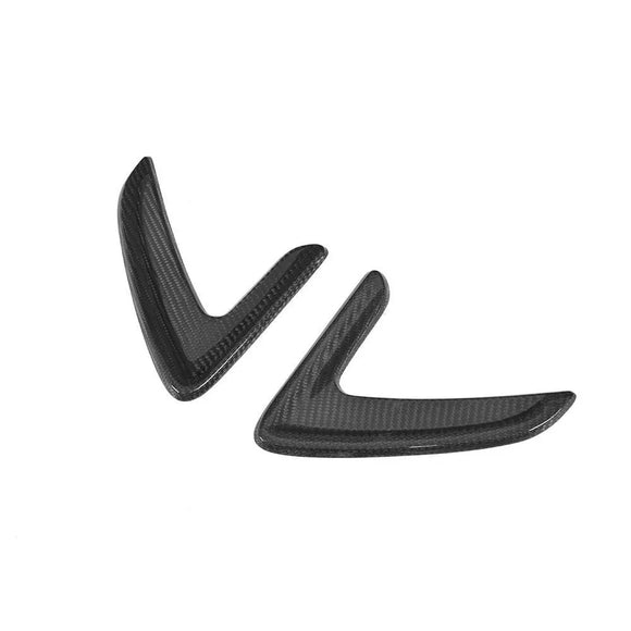 Carbon Fiber Front Fender Air Vent Covers for BMW 320i 330i 2013-2018
